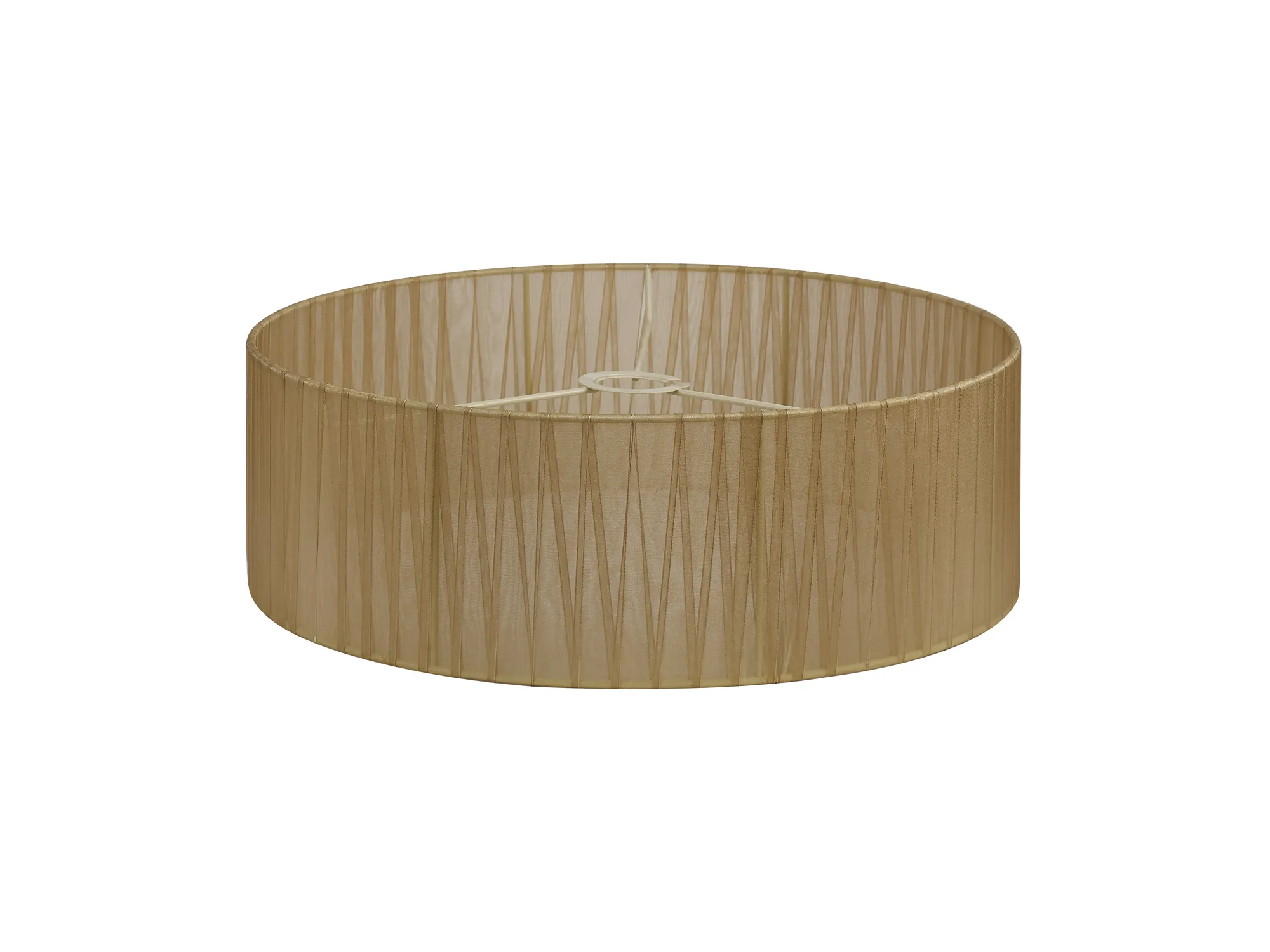 D0610  Serena 45cm Faux Silk Fabric Shade Soft Bronze